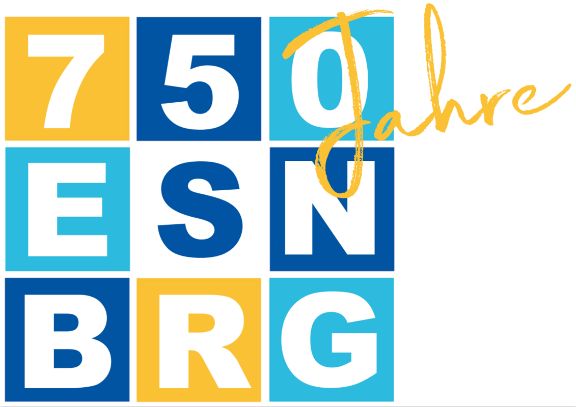 Logo zum Jubiläum "750 Jahre Stadtrecht Eisenberg"