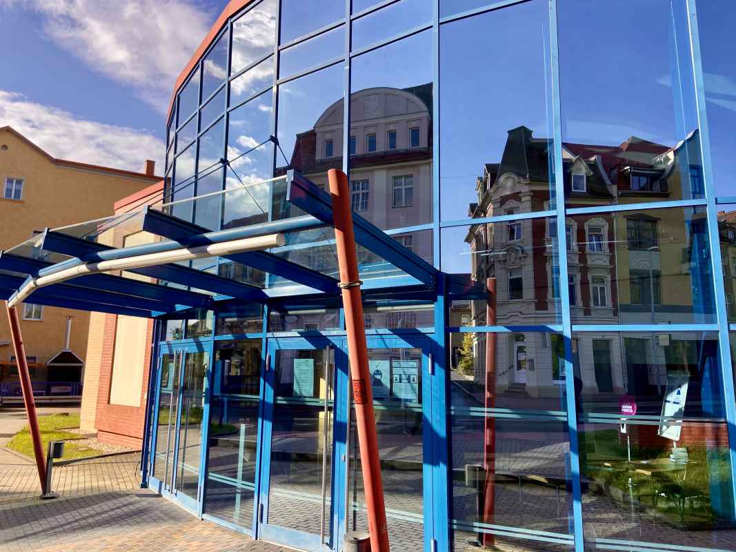 Eingangsbereich der Stadthalle