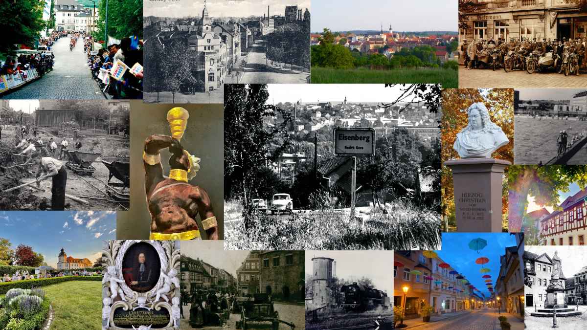 Collage aus Stadtansichten