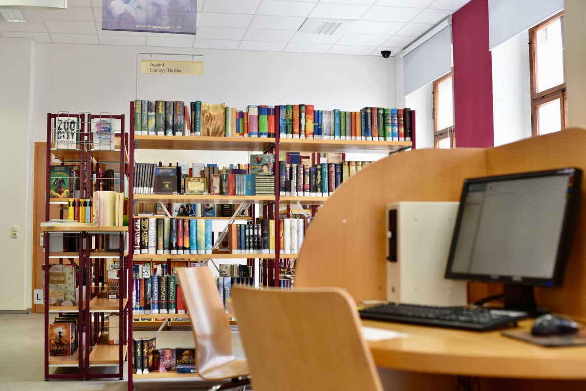 Innenansicht der Stadtbibliothek