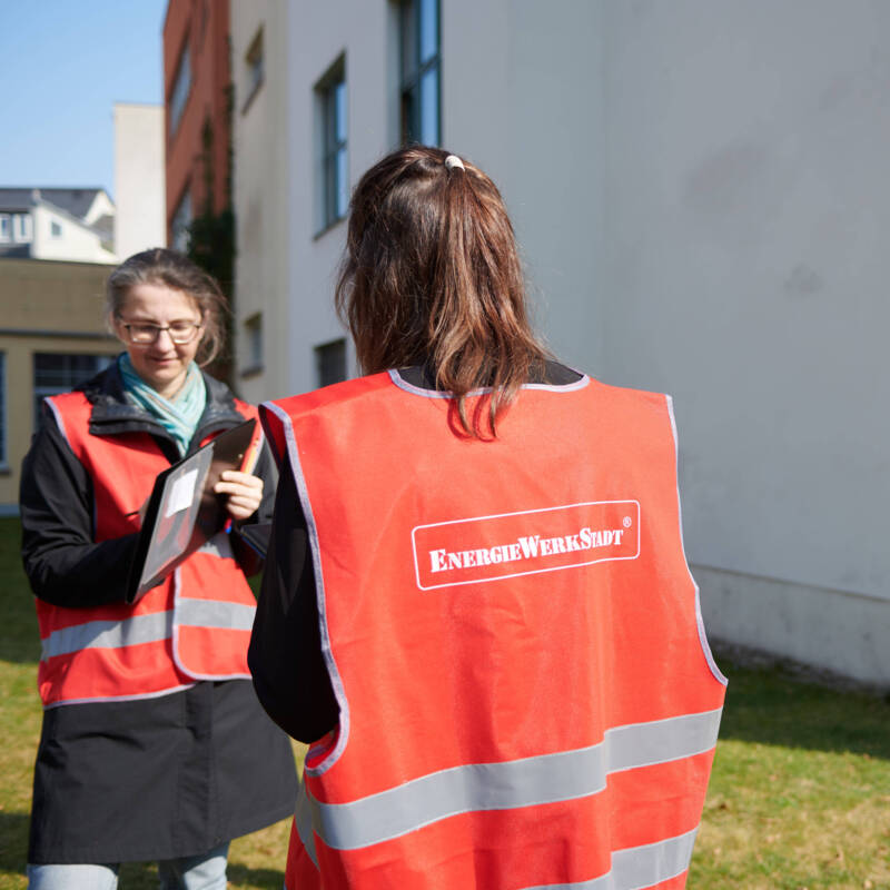 Mitarbeiterinnen der EnergieWerkStadt® eG