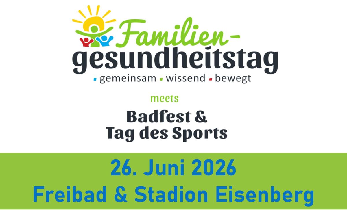 Logo Familiengesundheitstag meets Badfest und Tag des Sports